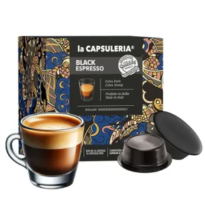 Black Espresso-kavos kapsulės Lavazza A Modo Mio aparatams
